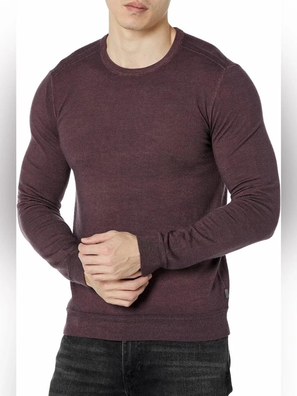($228) Chase Long Sleeve Crew Neck Shirt/Sweater